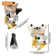 QUEES 4pcs Hỗn hợp Dầu thơm Bộ , Làm Của bạn Ô tô/xe hơi Không khí - xanh tím vàng xanh - Xem 4