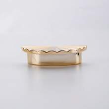 1pc  Vintage Golden Cabinet Knobs - Add A Touch Of Elegance To Your Kitchen Cabinets! - Gold - View 4