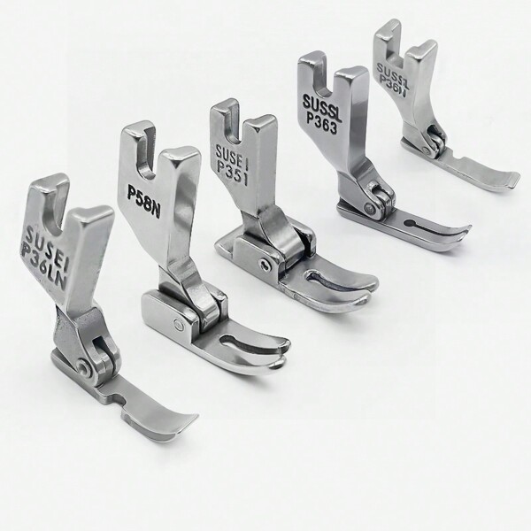1set Industrial Flat Sewing Machine Presser Foot Set Including P351 P363 P58n P36n P36ln