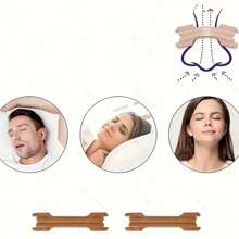 10pcs, Multifunctional Nose Expander, Nose Band Auxiliary Patch, Reducing Nasal Congestion - Apricot - View 3