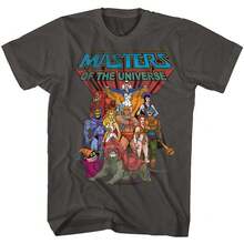 He-Man Cast T-Shirt - 灰色 - 查看 1