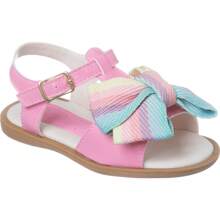 Kids Flat Sandals - Hồng - Xem 2