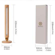 1個歐式橡木白色led室內壁燈 - 白色 - 查看 7