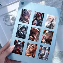 60入組機甲女孩卡通貼紙,用於ins風格、動漫、潮流素材、圖案、貼花、玻璃、杯子、筆記本、手機殼、行李、冰箱、電腦、相簿、diy手工藝,不含膠水,防水貼紙,裝飾塗鴉 - 彩色 - 查看 8