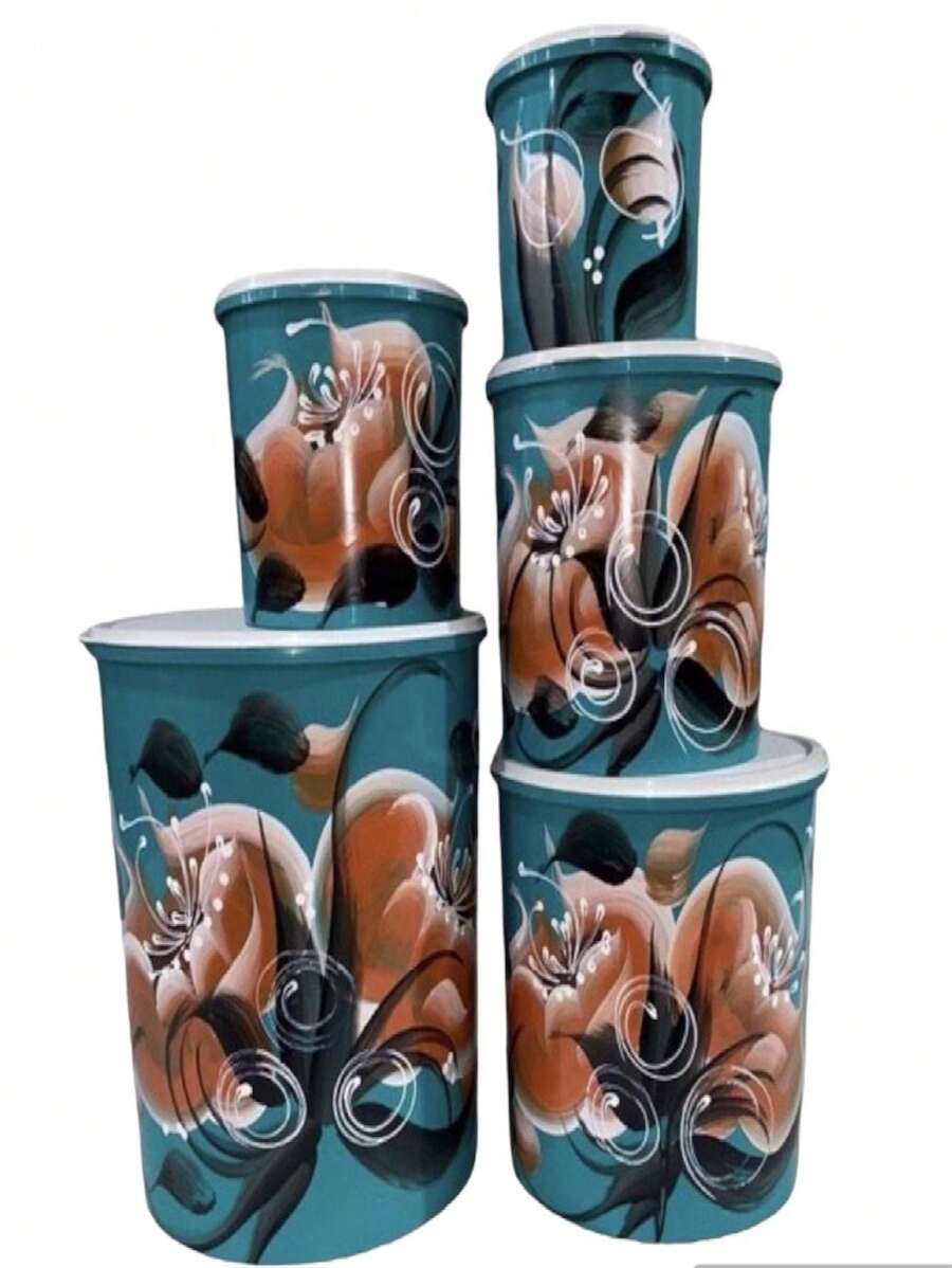 Coffee Storage Containers - Zielony - Zobacz 1