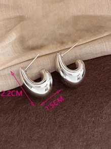 3 Pairs New Design Minimalist & Elegant Party Earrings For Women