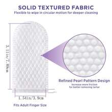 50 Cuentas Toallitas Limpiadoras Dentales Para Mascotas Perros Y Gatos, Toallitas Dentales Para Perros Para Reducir La Placa Y El Sarro, Toallitas Dentales Y Para El Cuidado De Las Encías Y El Aliento Fresco Para Mascotas, Sin Cepillo De Dientes Duro