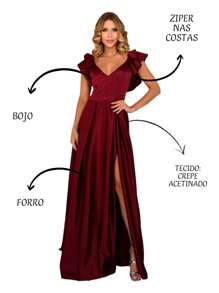 Grife Velasco Women Prom & Evening Dresses - Redwood - View 3