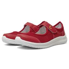 Women Wedge Sneakers - Red - View 1