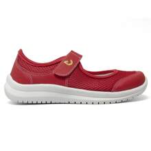 Women Wedge Sneakers - Red - View 2