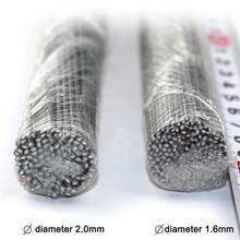 1卷金屬合金藥芯通用易熔焊條（無需） - 銀色 - 查看 5