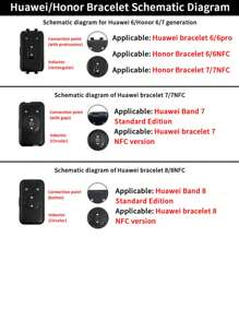 1pc Nylon Woven Elastic Adjustable Watch Band, Suitable For Band 9/8/7/6/Pro, Honor Band 7/6, With NFC