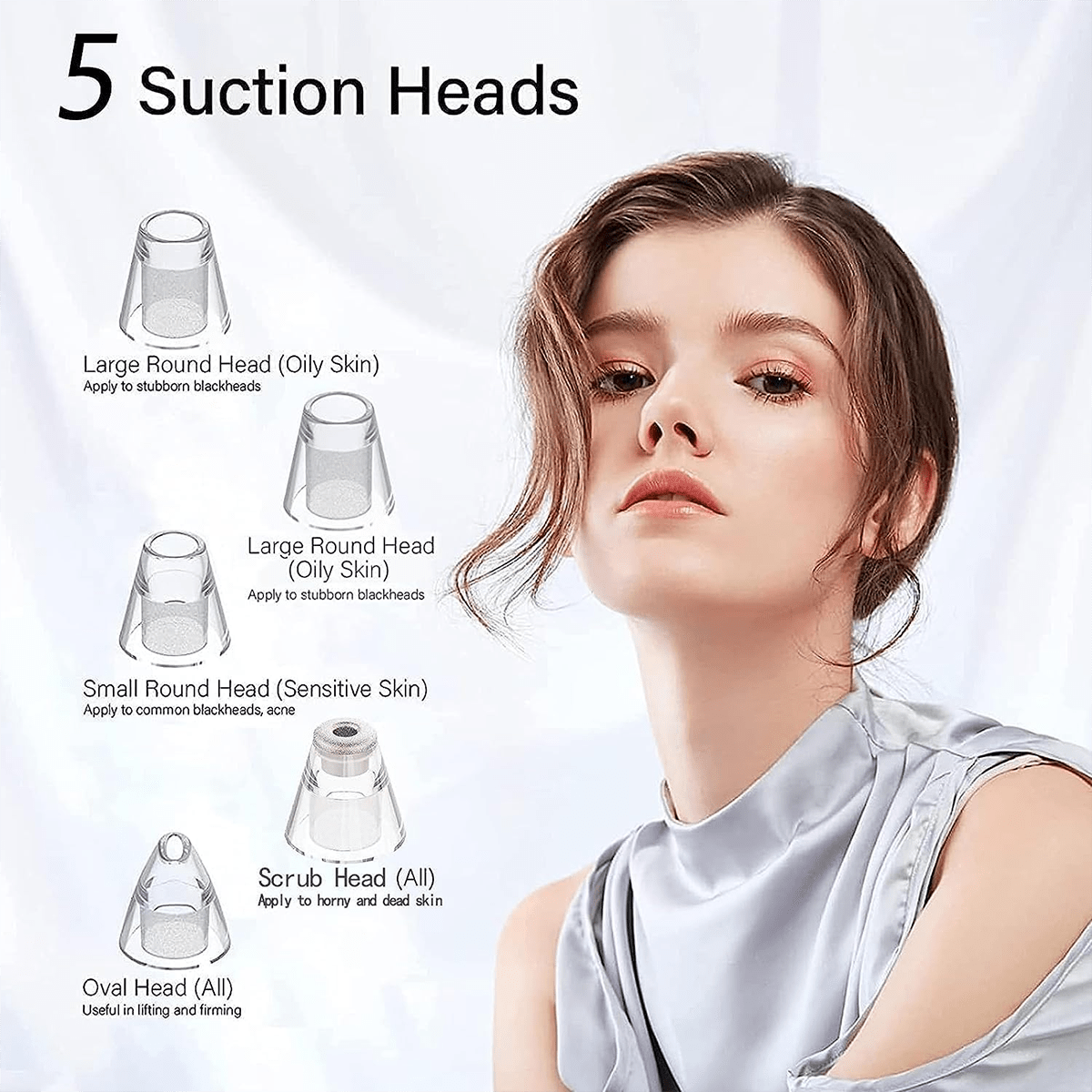 Black Head Remover For Face, Nose Black Head Extractions Tool, Pimple