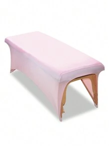 Stretchy Lash Table Cover For Lash Extension Bed, Protective Spa Treatment Sheet Set For Lash Bed Topper Or Massage Bed (Pink) - Pink - View 1