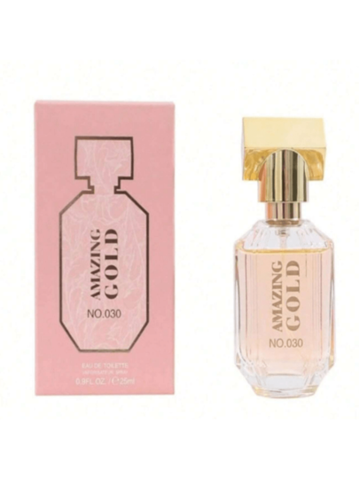 N° 030 - PERFUME AMAZING GOLD 25ML N° 030 - EDT - SPRAY | SHEIN Brasil