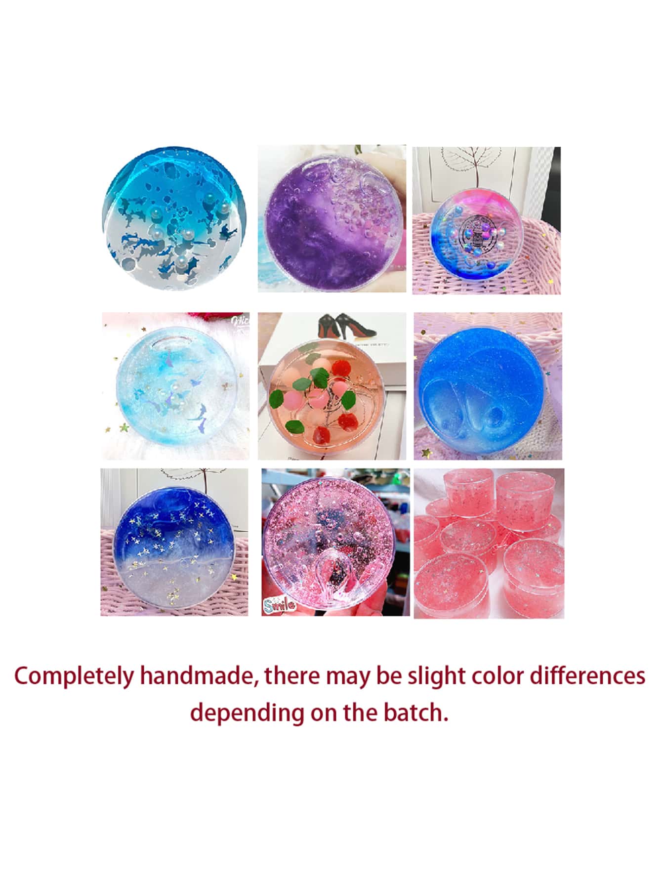 2入組鬆軟泥diy玩具軟粘土輕質橡皮泥魅力建模聚合物玩具 【隨機發送】 - 彩色 - 查看 1