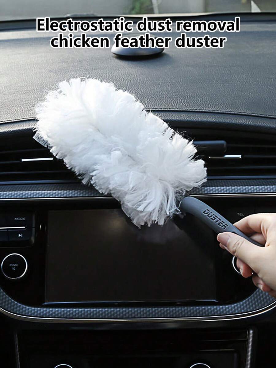 靜電除塵刷,家居清潔工具 - 白色 - 查看 1