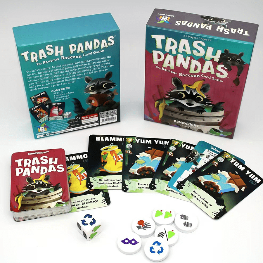 1pc Trash Pandas Card Game The Ultimate Family Fun Experience