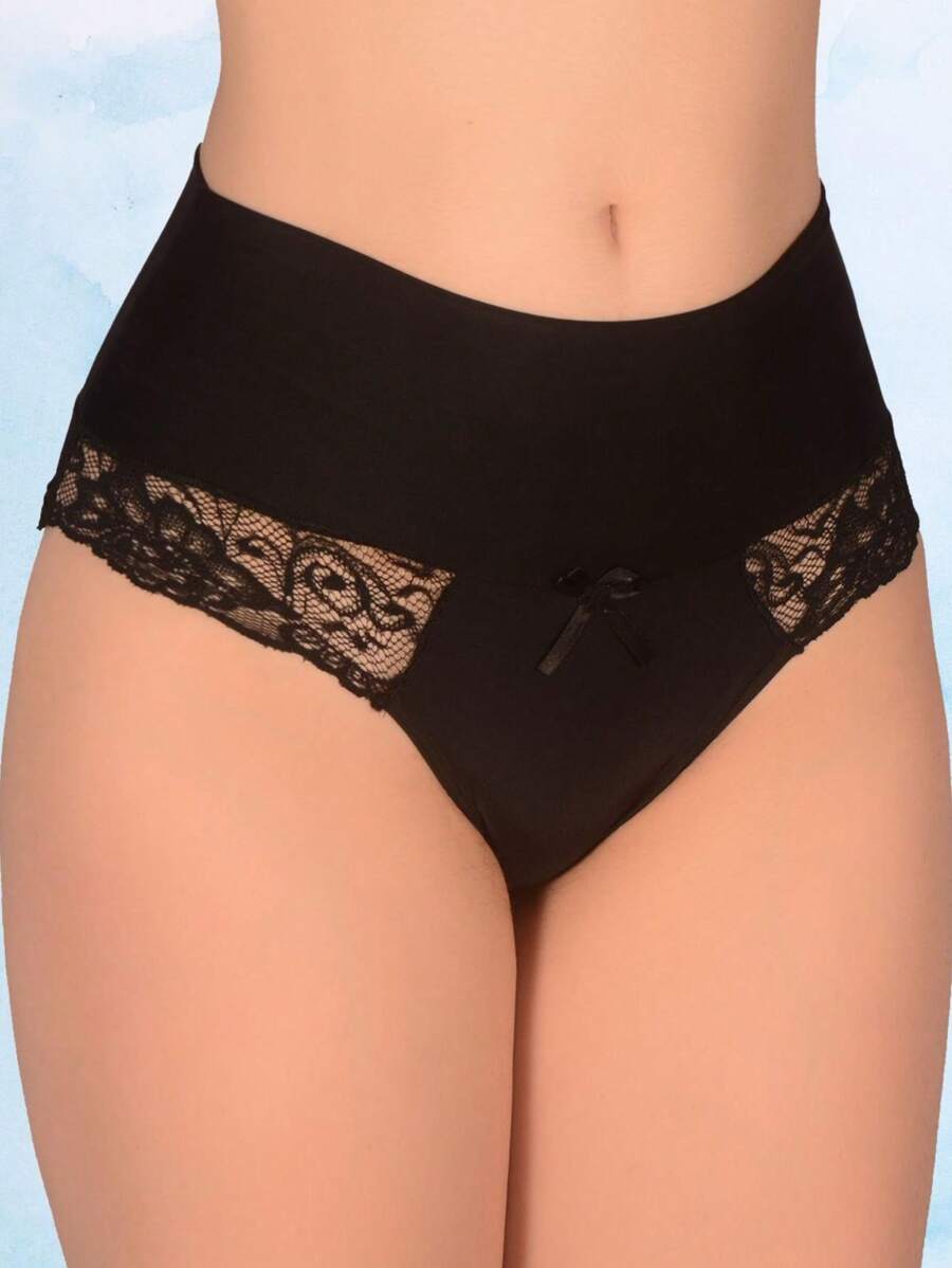 Women Thongs - Black - View 1