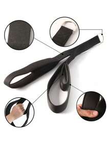 1pc Biceps & Triceps Rope, Double-Headed Tension Rope, Bird-Shaped Fitness Accessory Weaving Tape, Under Pressure Surface Tension Rope Handle - Black - View 4