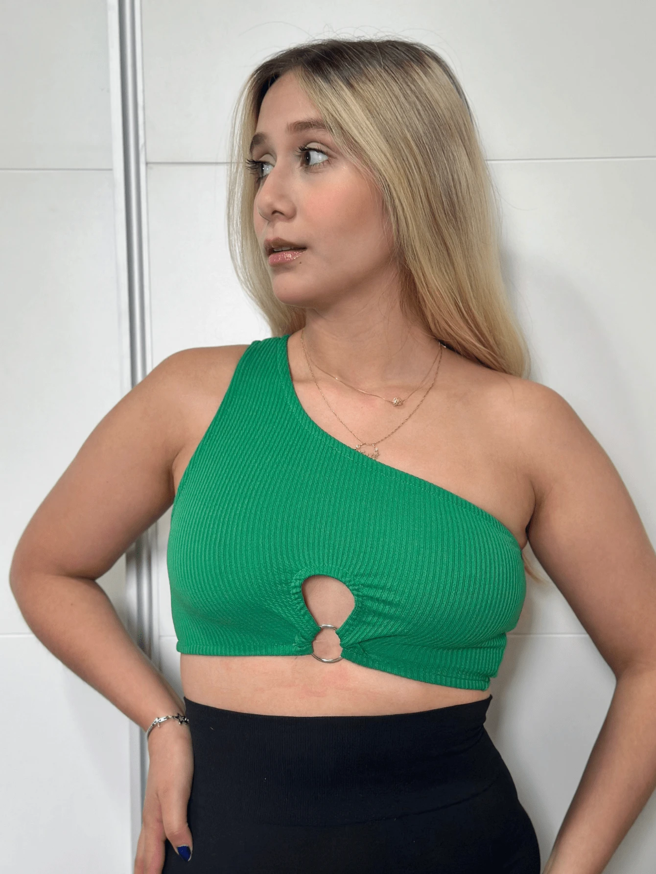 Women Tops - Green - View 1