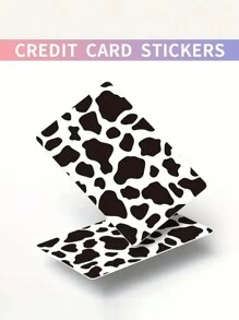 4Pcs/Set Ultra-Thin Stickers For Credit Card Key Card Ultra-Thin Waterproof Anti-Scratch Anti-Slip Scratch-Resistant Card Covers Skin Waterproof Anti-Slip Card Cover Ultra-Thin Waterproof And Scratch-Resistant Decorative Card Sticker Credit Card Stickers Suitable For All Kinds Of Debit Cards, Value Storage Cards Bus Magnetic Cards Student Cards Key Cards And Others - Multicolor - View 8