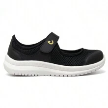 Women Wedge Sneakers - Black - View 2