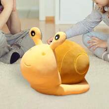 Ốc sên Đồ chơi Plush Ốc sên Thú nhồi bông Sang trọng Búp bê Mềm mại Gối Đối với Trẻ em Mô phỏng Dễ thương Ốc sên Chơi Búp bê Qủa tặng - Màu vàng - Xem 8