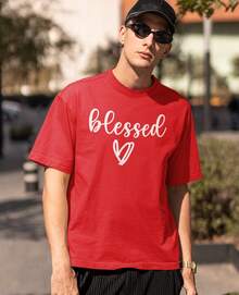 Women T-Shirts - 紅色 - 查看 2