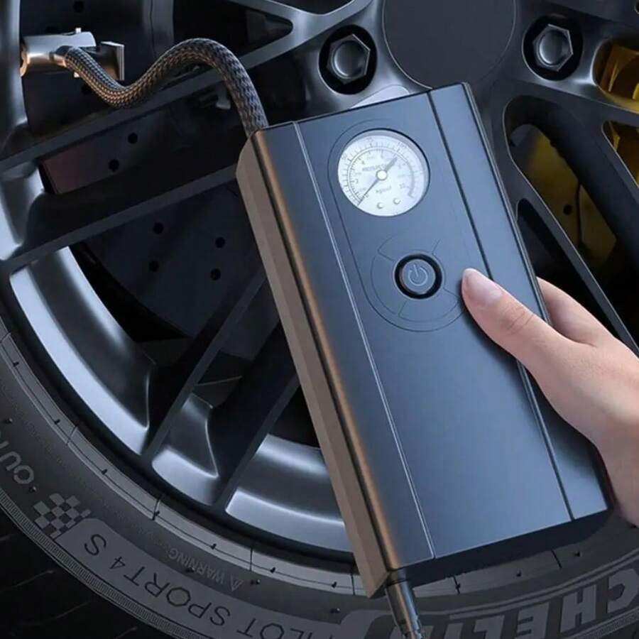 SUITU Portable Car Tyre Inflator DC12V Bike Tire Electric Air Pump Bicycle Tire Fill Pump Air Injector 19mm Piston Diameter - Pointer Car Air Pump - View 1