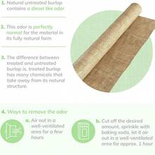 3-20CM Width 2M Natural Jute Roll Vintage Fabric Wedding Party Decorations Home Party DIY Decor Ribbon Supply Fast Delivery - Beige - View 9