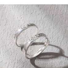 1個冰川造型s925純銀戒指,中性設計,適合情侶日常佩戴 - 男款 - 查看 3