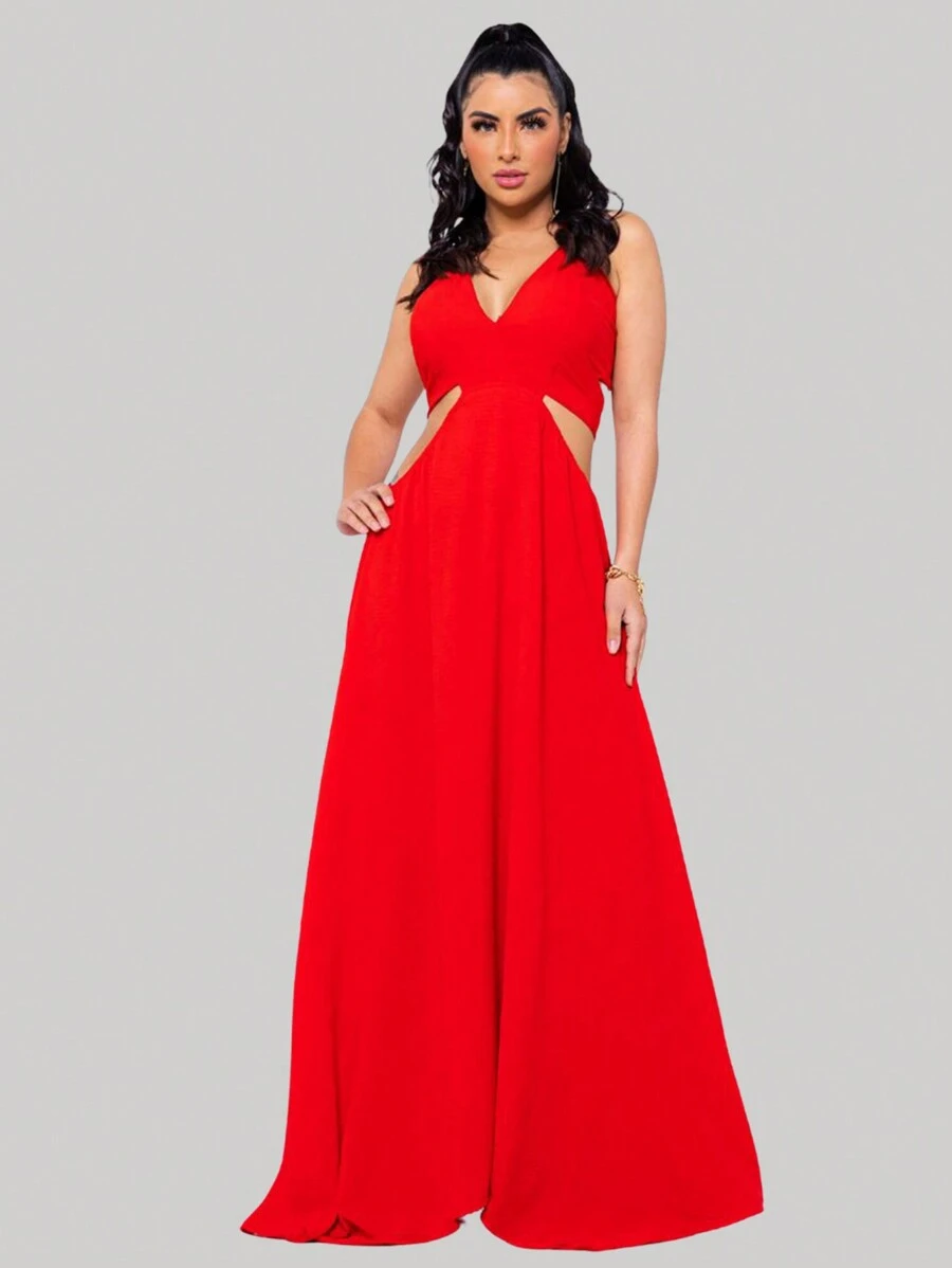 Women Dresses - Đỏ - Xem 1