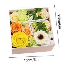 1 bộ Hoa xà phòng Hộp Ngày giáo viên Ngày lễ Mẹ Hoa hồng Qủa tặng Đối với Giáo viên Mẹ - Nhiều màu - Xem 5