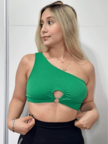 Women Tops - Green - View 2