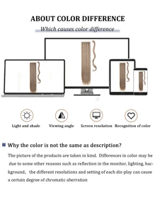 Clip in Ponytail Extension Wrap Around  Straight Ponytail Natural Soft Synthetic Hairpiece for Women - Multicolor - View 7