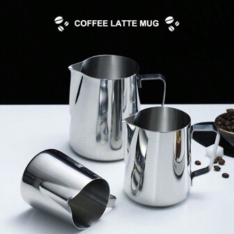 Stainless Steel Milk Frothing Pitcher For Coffee Art School Supplies Back To School