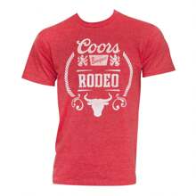 Vintage Rodeo Tee Shirt - Đỏ - Xem 1