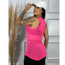 Women Outdoor Tees & Tanks - Rosa Fucsia - Ver 3