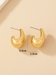 3 Pairs New Design Minimalist & Elegant Party Earrings For Women