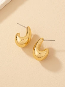 3 Pairs New Design Minimalist & Elegant Party Earrings For Women