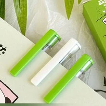 6 Piezas Plumas Líquidas De Tinta Neutral Con Patrones De Panda Y Flores, Diseño Lindo De Dibujos Animados, Escritura Suave Para Estudiantes - Multicolor - Ver 5