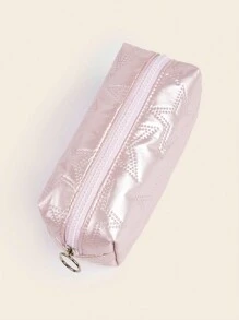 Bolsa de cosméticos con textura de corazón rosa de moda, bolsa de maquillaje, bolsa de aseo, bolsa de viaje, cubos de embalaje, artículos esenciales de viaje, artículos esenciales de crucero, artículos esenciales de dormitorio, regalos para damas de honor, regalos para mamá, regalos de cumpleaños, regalos para amigos y maestros, decoración del hogar, organizador de maquillaje para baño, sala de estar y dormitorio, organizador de esmalte de uñas, estuche de maquillaje, organizador de viaje de artículos de tocador, regalos, accesorios con cremallera, bolsa de maquillaje, viaje, bolsa de maquillaje, bolsa, estuches de maquillaje, bolsa de maquillaje pequeña, gran capacidad, bolsa de maquillaje grande, regalos de Navidad, viaje, regalos para mujeres, artículos esenciales de viaje, bolsa, embrague / bolso pequeño, organizador de maquillaje, soporte de brochas, mini bolsa, bolsa de gran capacidad, regalos para mujeres, regalos de Navidad, ideas de regalo para mujeres, bolsa de maquillaje, ar - Rosa Pálido - Ver 4