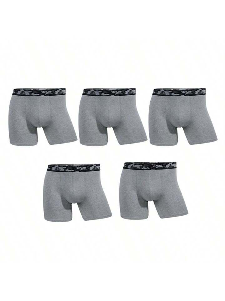 Intimo Sportivo A Gamba Lunga Da Uomo Tasca Anti sfregamento