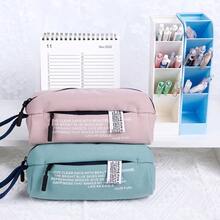 1入組大容量牛津布筆袋,防水&耐磨儲物袋,適用於小學、中學和高中學生,中性設計 - 藏蓝色 - 查看 8