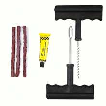 1入組輪胎修理工具,車上必備,汽車和摩托車真空輪胎緊急修理工具,輪胎修補帶 - 彩色 - 查看 8