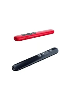 1pc Flip Pen Compatible With Hiwoboard, Used For Teachers' Lectures And Multimedia Projectors - Red - View 4