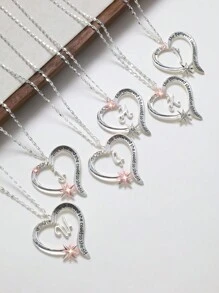 1 Châu Âu và Châu Mỹ Thiết kế thời trang Love Vòng cổ mặt dây chuyền - mặt dây chuyền chữ tình - Xem 10