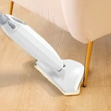 Hot Steam Mop Cleaner Floor Carpet Washer Handheld Steamer W/ 5m Cable - White - View 3