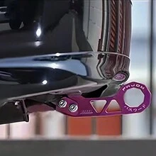 Universal JDM Racing Rear Tow Hook Aluminum Alloy Towing Bars Hook For  Civic Hitch Trailer Vehicle Rescue Trailers Tools - Purple - View 2
